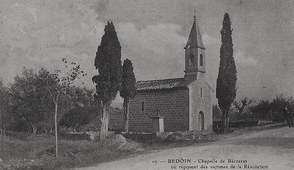 Chapelle de Beccaras - Carte postale ancienne
