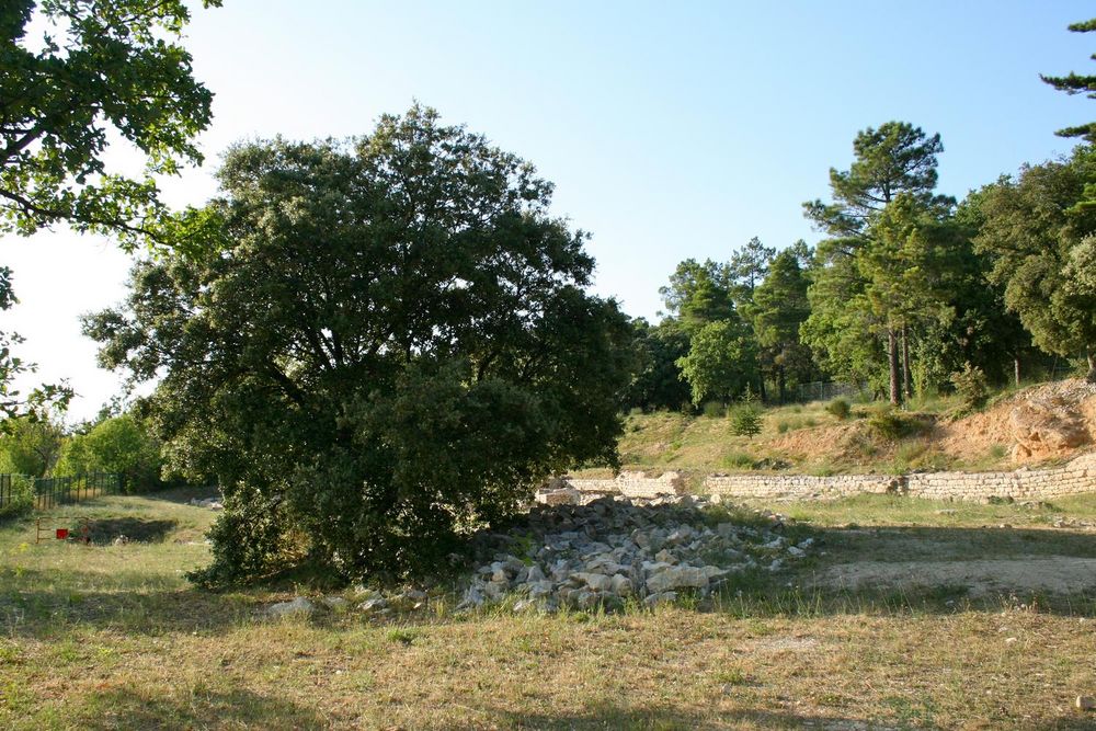 Le site de la villa gallo-romaine du hameau des Bruns